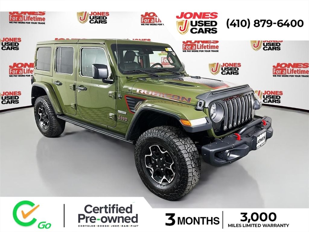 Certified 2020 Jeep Wrangler Unlimited Rubicon SUV