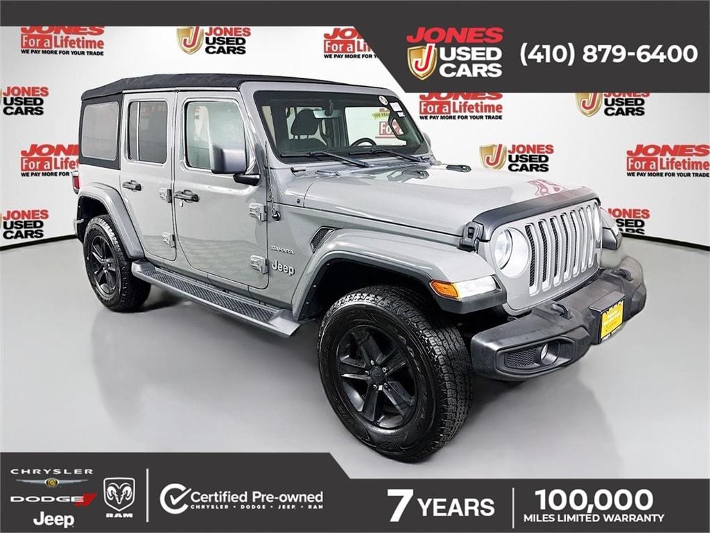Certified 2021 Jeep Wrangler Unlimited Sahara SUV