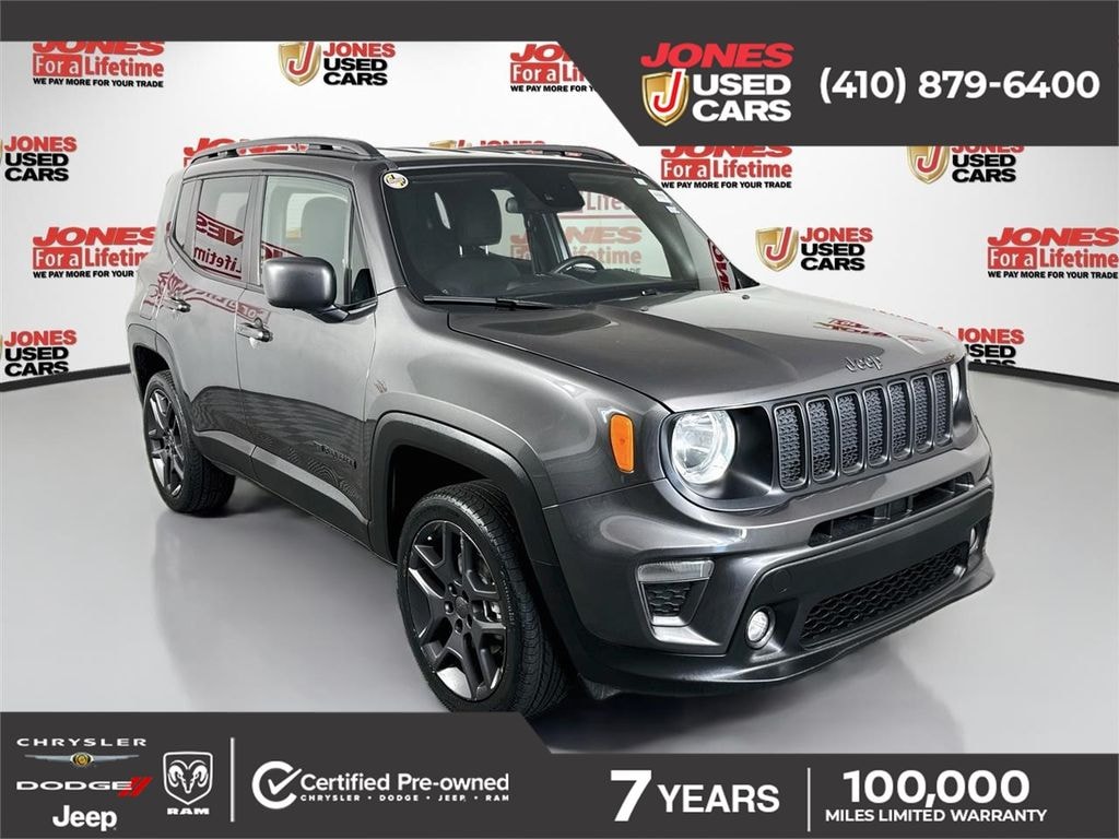 Certified 2021 Jeep Renegade Latitude SUV
