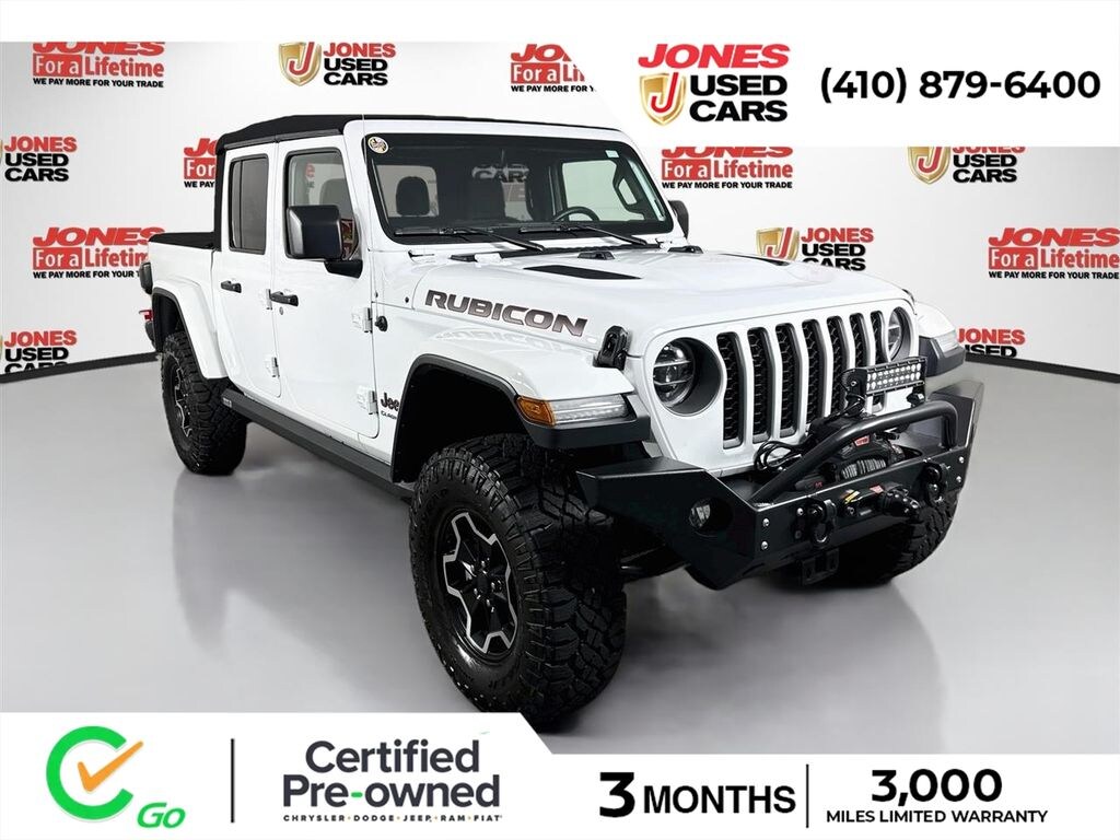 Certified 2020 Jeep Gladiator Rubicon Truck Crew Cab