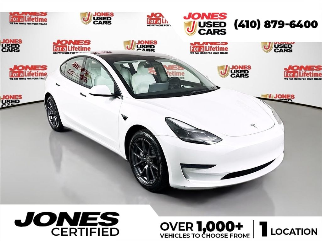 Used 2021 Tesla Model 3 Standard Range Plus Sedan