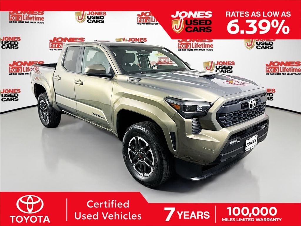 Certified 2024 Toyota Tacoma i-FORCE MAX TRD Sport Truck Double Cab