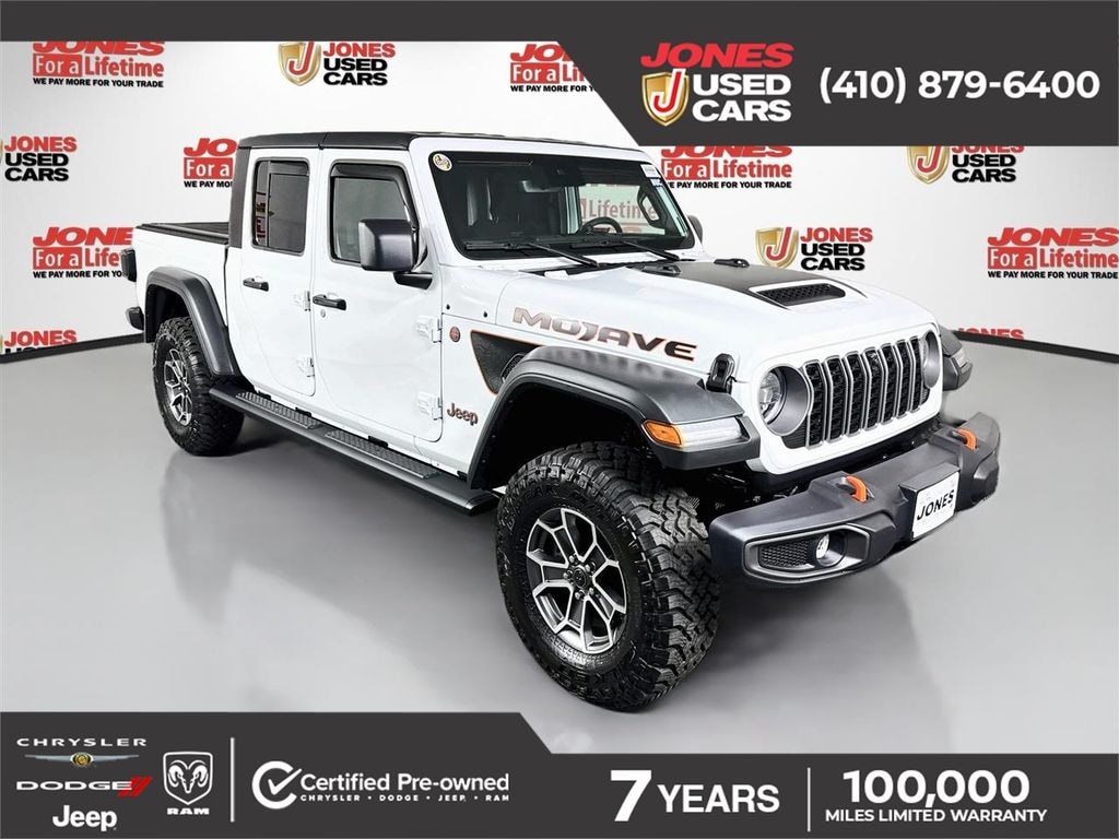 Certified 2025 Jeep Gladiator Mojave Truck Crew Cab