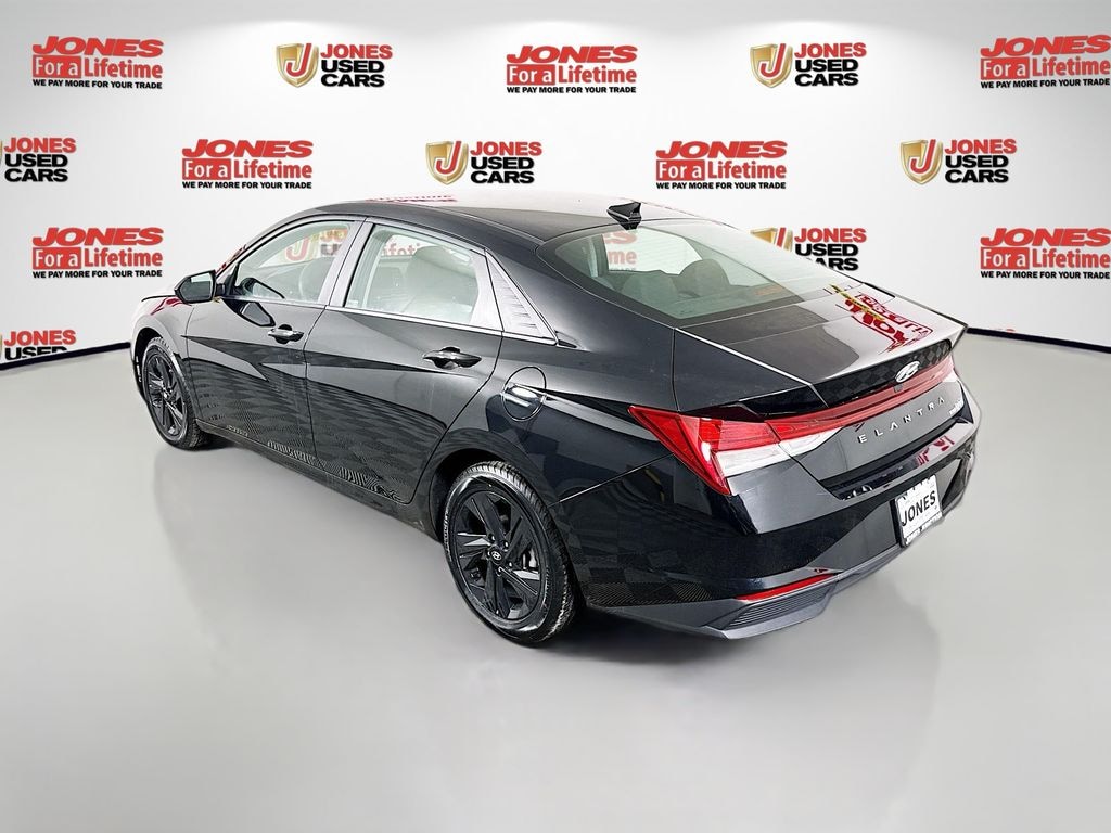 Certified 2023 Hyundai Elantra HEV Blue Sedan