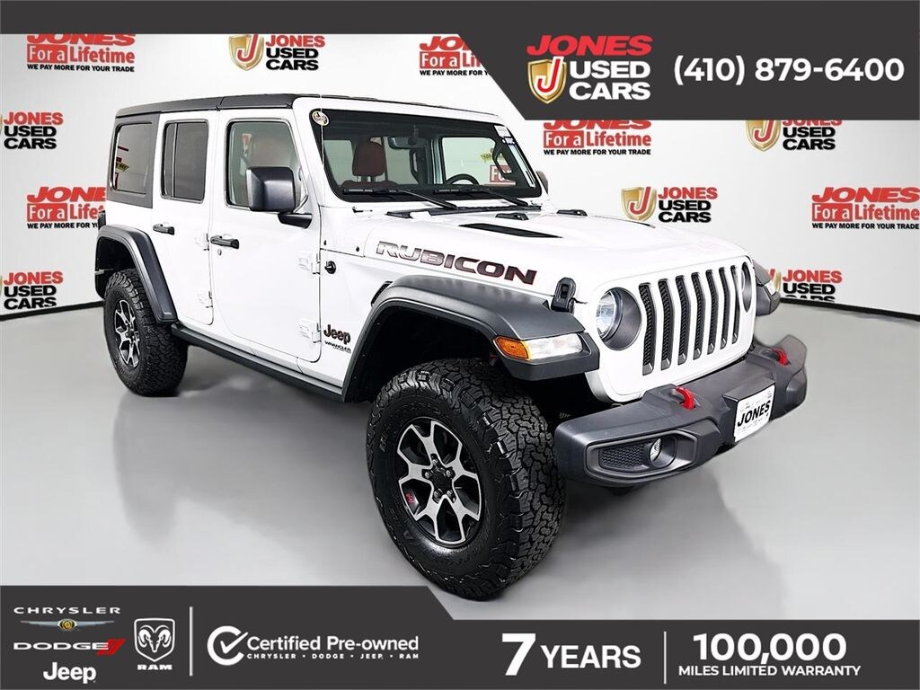 Certified 2022 Jeep Wrangler Unlimited Rubicon SUV