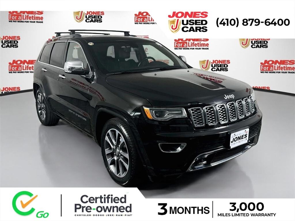 Certified 2018 Jeep Grand Cherokee Overland SUV
