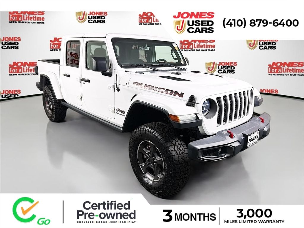 Certified 2020 Jeep Gladiator Rubicon Truck Crew Cab