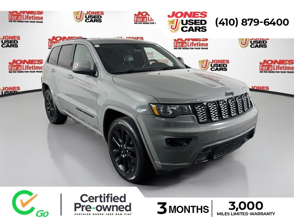Certified 2019 Jeep Grand Cherokee Altitude SUV