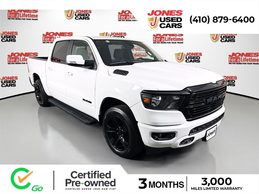 Certified 2020 Ram 1500 Big Horn/Lone Star Truck Crew Cab