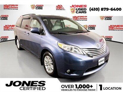 Used 2016 Toyota Sienna For Sale at Jones Used Cars VIN