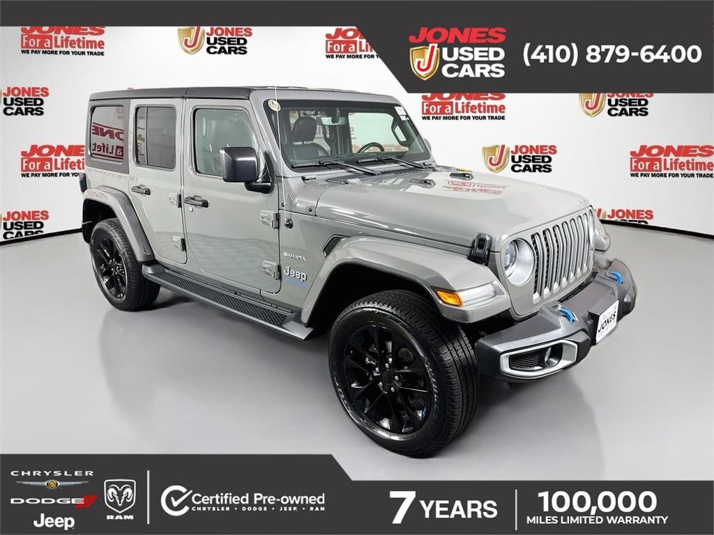 Certified 2023 Jeep Wrangler 4xe Sahara 4xe SUV
