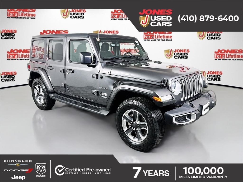 Certified 2022 Jeep Wrangler Unlimited Sahara SUV