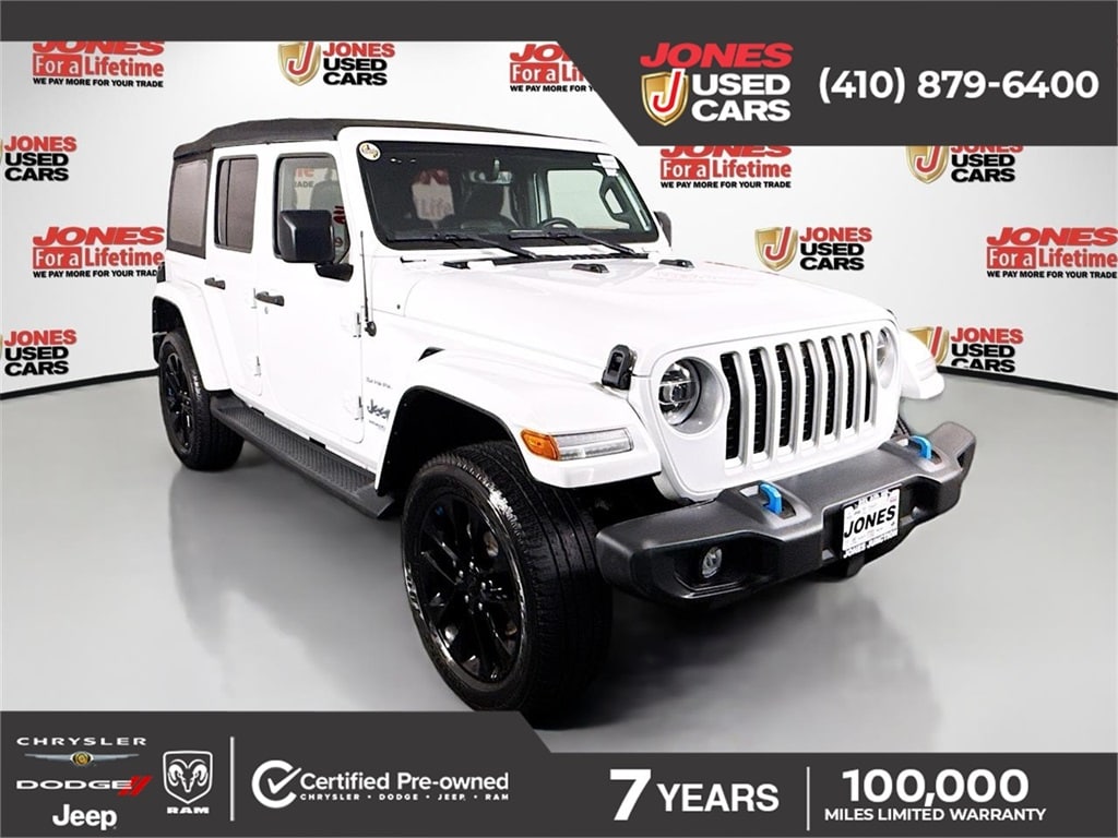 Certified 2022 Jeep Wrangler Unlimited 4xe Unlimited Sahara 4xe SUV