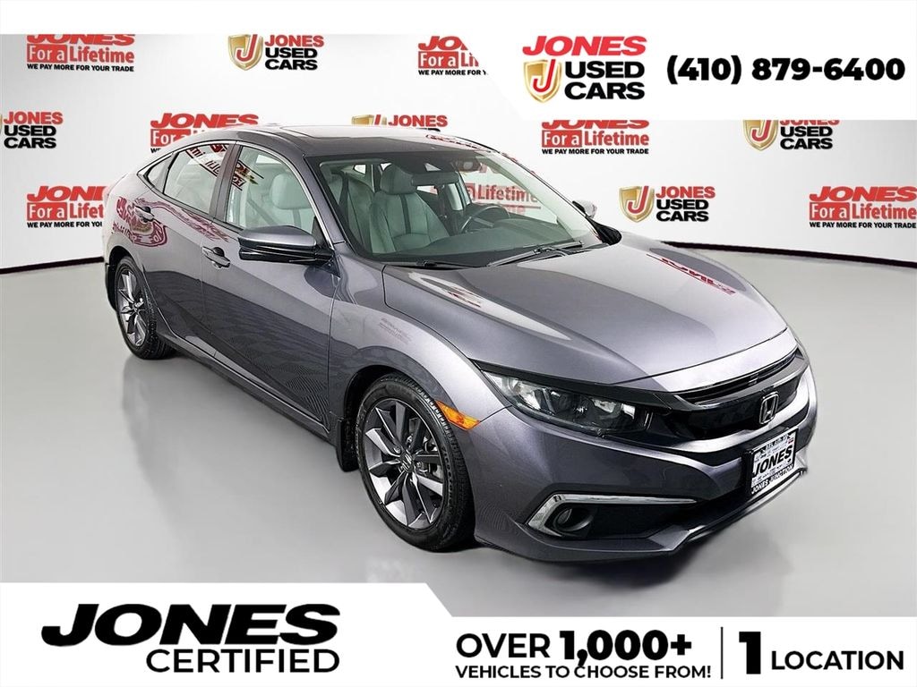 Used 2021 Honda Civic EX Sedan