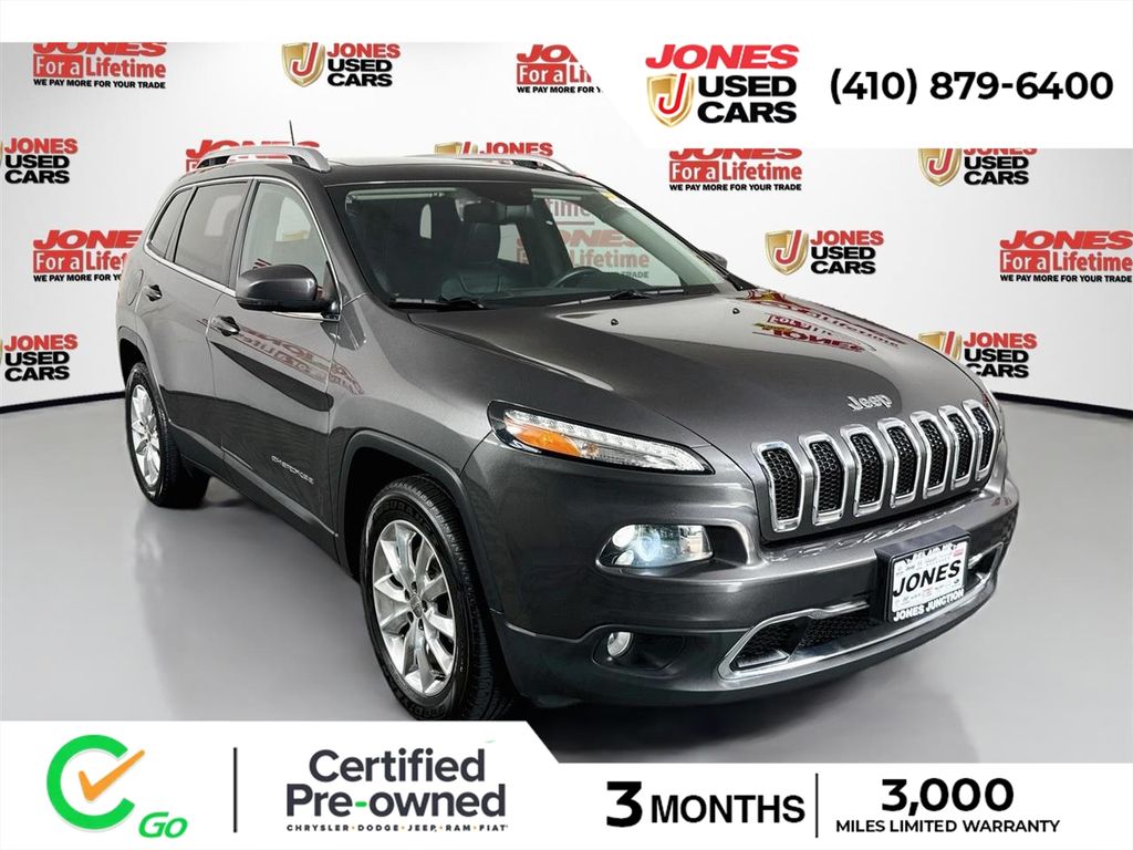 2017 Jeep Cherokee SUV 