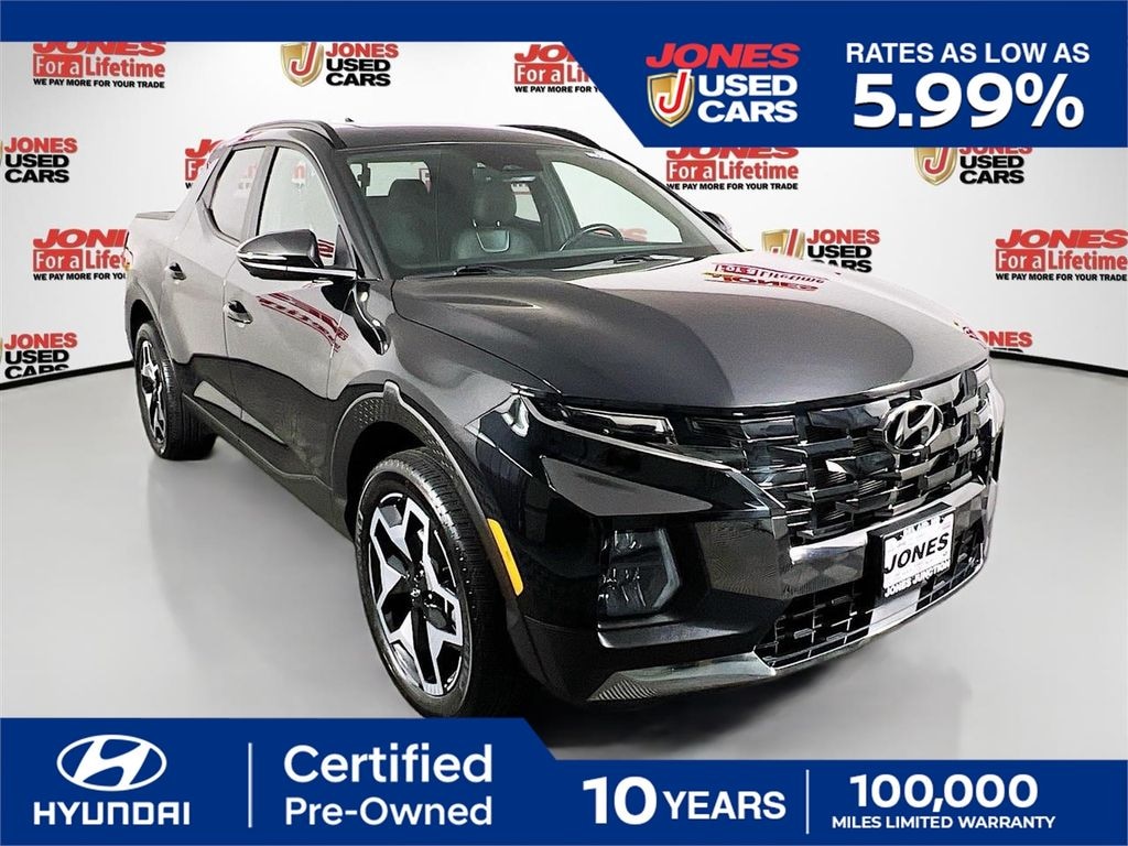 Certified 2022 Hyundai Santa Cruz Limited Truck Crew Cab