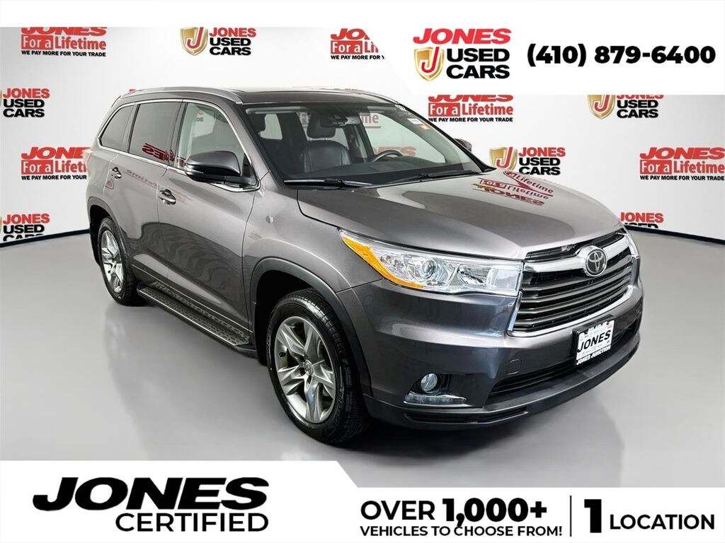 Used 2015 Toyota Highlander Limited Platinum V6 SUV