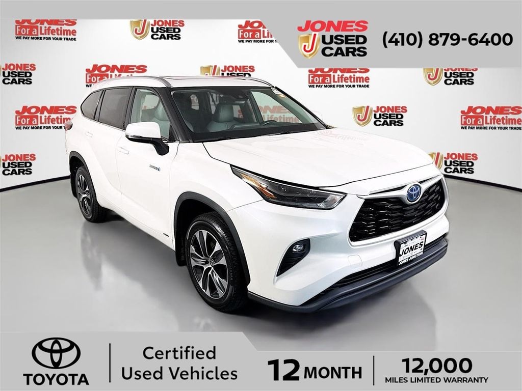 Certified 2021 Toyota Highlander Hybrid XLE SUV
