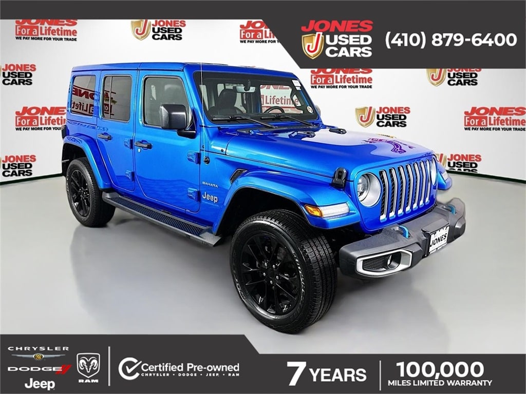 Certified 2023 Jeep Wrangler 4xe Sahara 4xe SUV