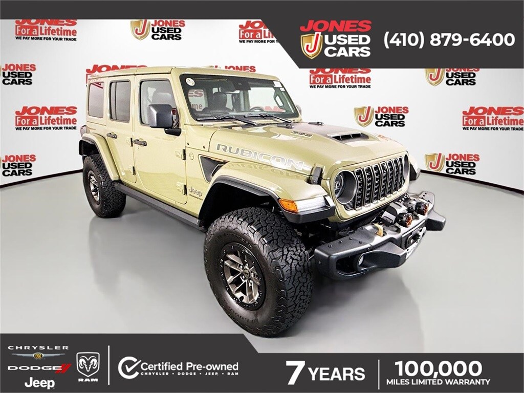 Certified 2025 Jeep Wrangler Rubicon 392 SUV
