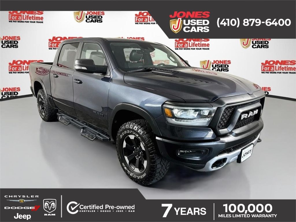 Certified 2021 Ram 1500 Rebel Truck Crew Cab