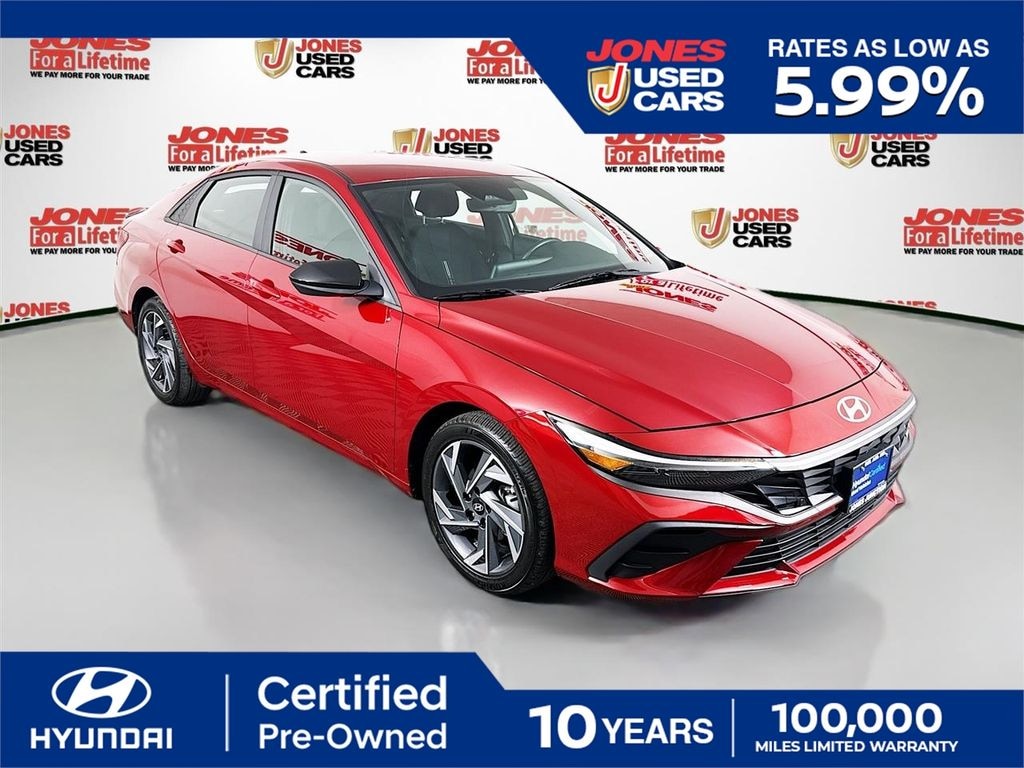 Certified 2025 Hyundai Elantra SEL Sport Sedan