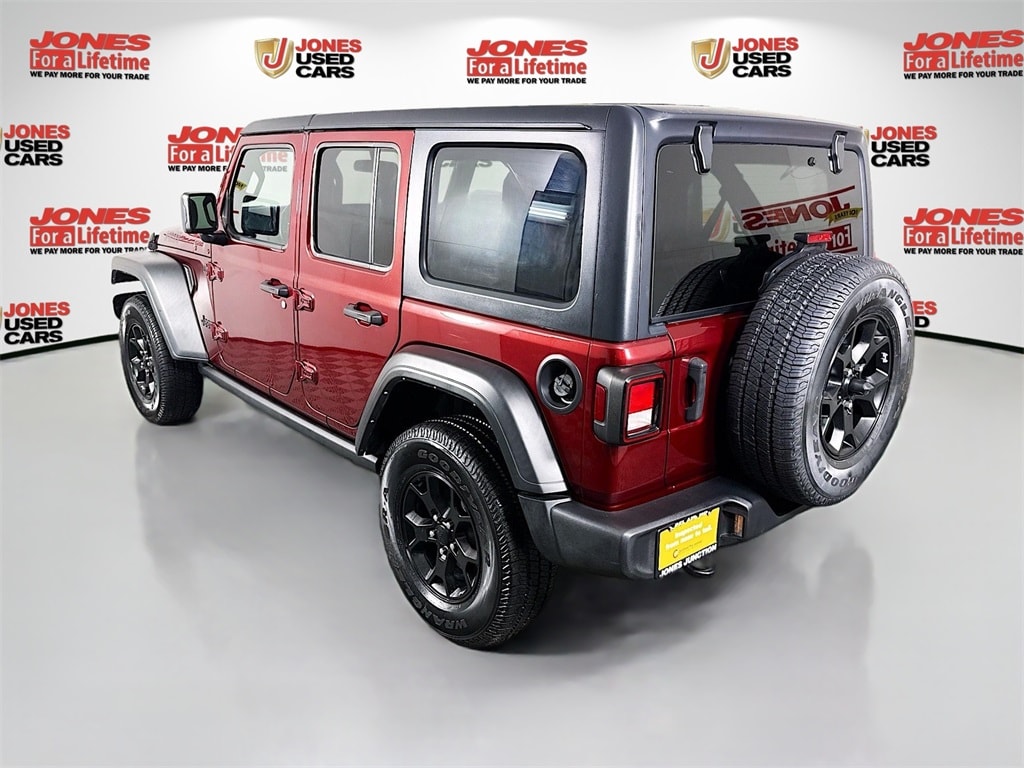 Certified 2021 Jeep Wrangler Unlimited Willys SUV
