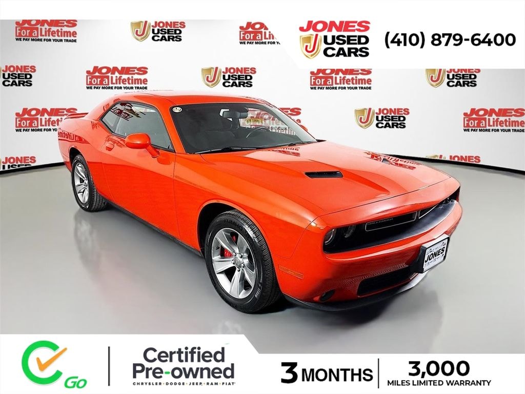 Certified 2019 Dodge Challenger SXT Coupe