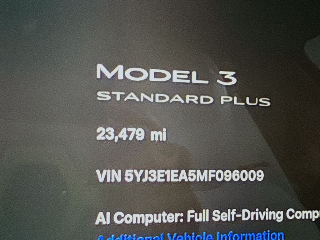 Used 2021 Tesla Model 3 Standard Range Plus Sedan