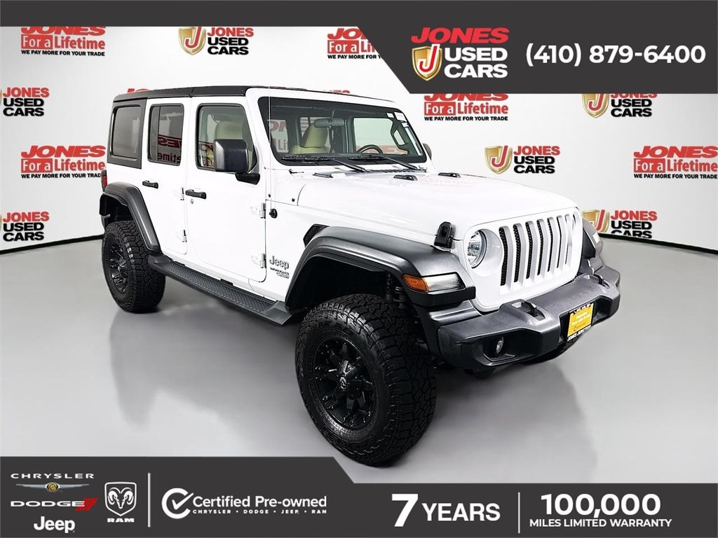 Certified 2021 Jeep Wrangler Unlimited Sport S SUV