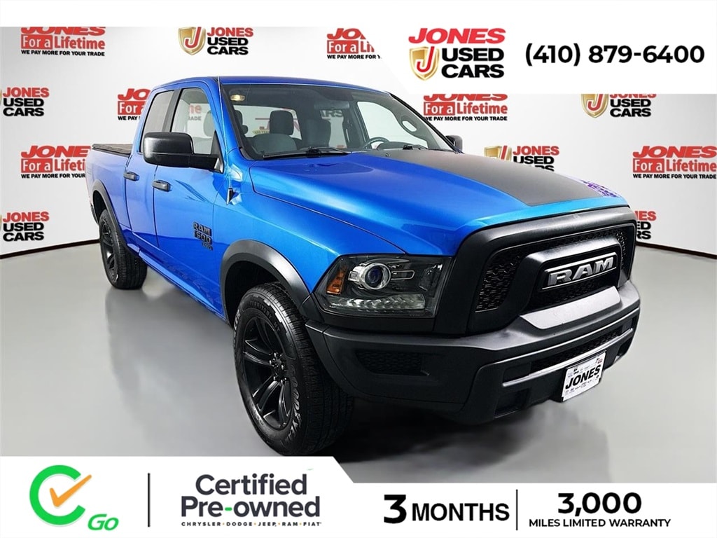 Certified 2021 Ram 1500 Classic Warlock Truck Quad Cab