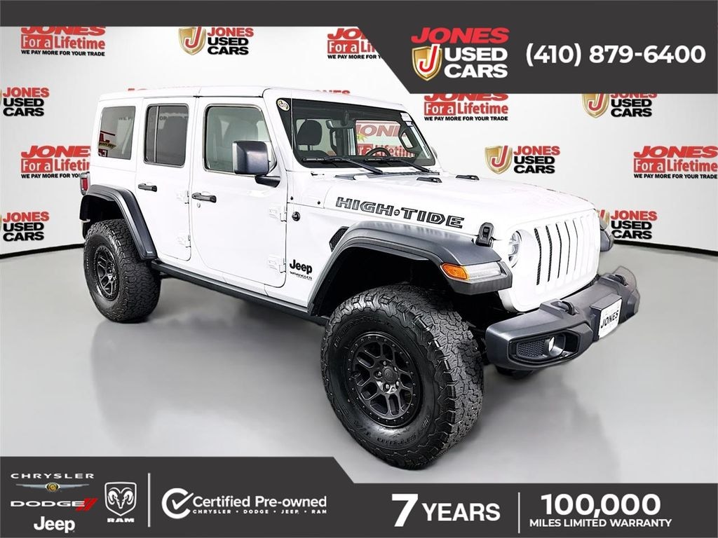 Certified 2022 Jeep Wrangler Unlimited High Tide SUV