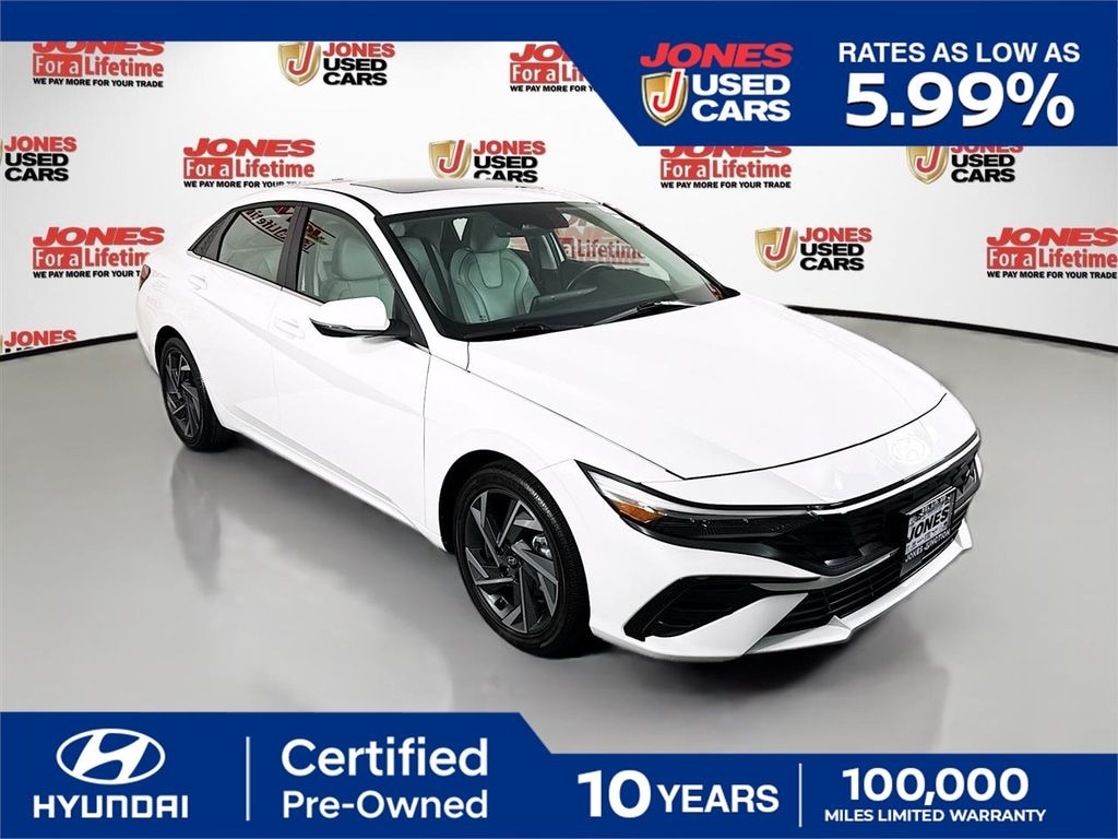 Certified 2025 Hyundai Elantra Limited Sedan