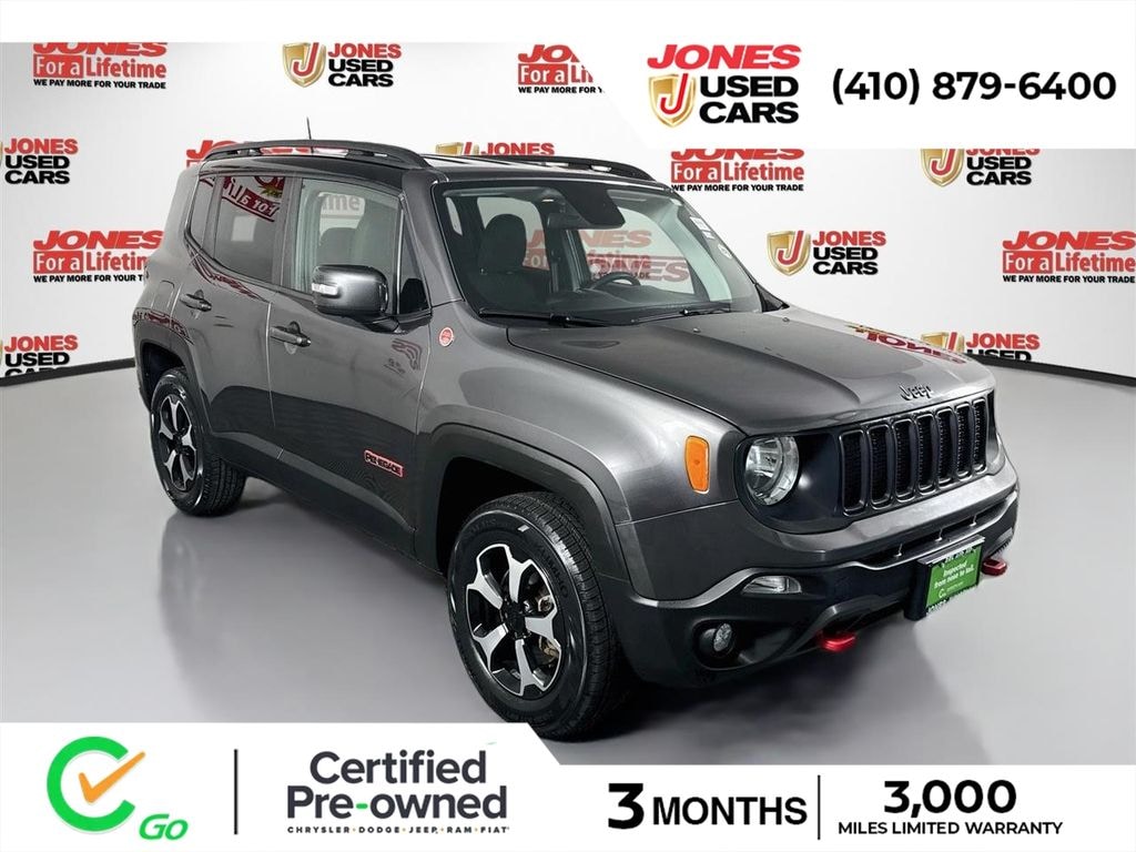 Certified 2019 Jeep Renegade Trailhawk SUV