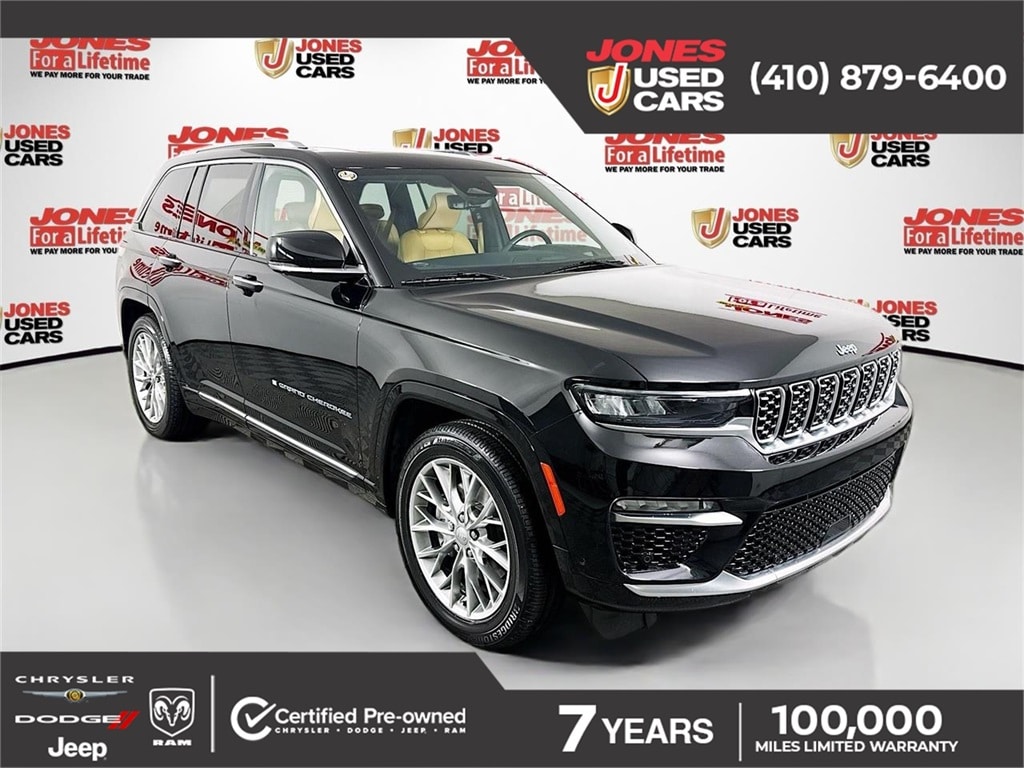 Certified 2022 Jeep Grand Cherokee 4xe Summit 4xe SUV