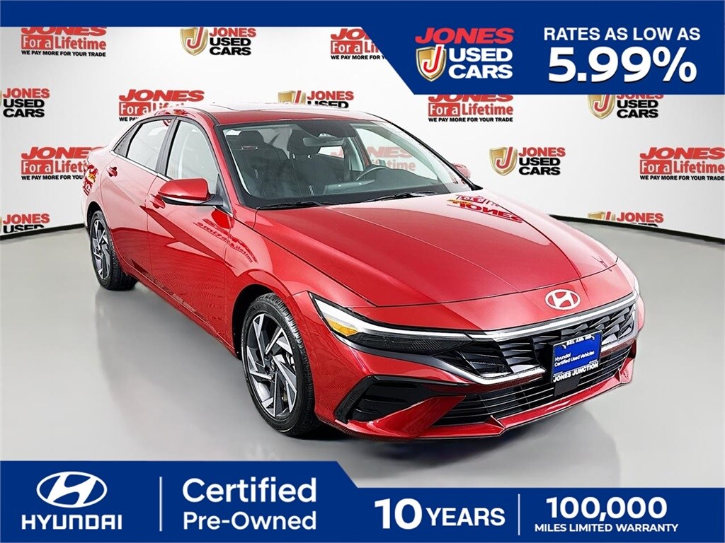 Certified 2024 Hyundai Elantra SEL Sedan