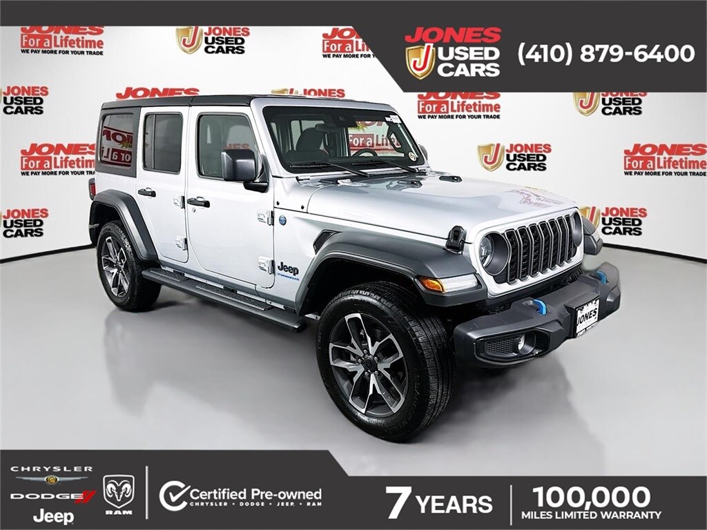 Certified 2024 Jeep Wrangler 4xe Sport S 4xe SUV