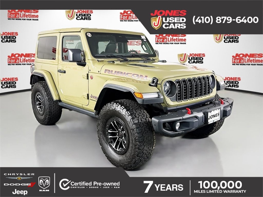 Certified 2026 Jeep Wrangler Rubicon X SUV