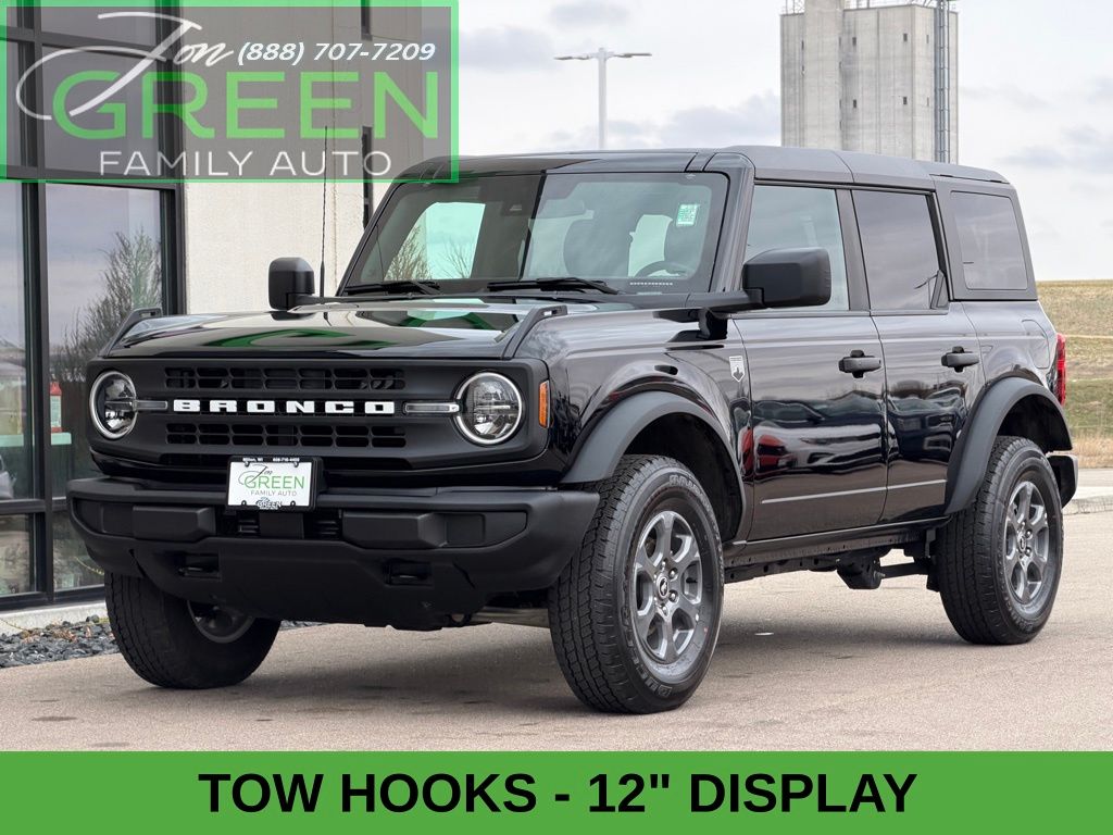Shadow Black 2025 Ford Bronco Big Bend 4-Door 4WD SUV / Crossover Four-Wheel Drive Automatic