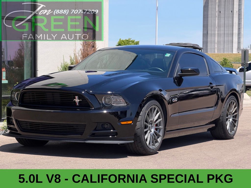 Black 2013 Ford Mustang Coupe 6-Speed Manual
