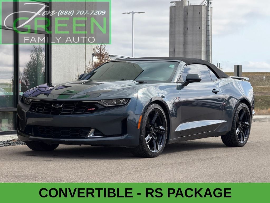 Shadow Gray Metallic 2021 Chevrolet Camaro Coupe Automatic