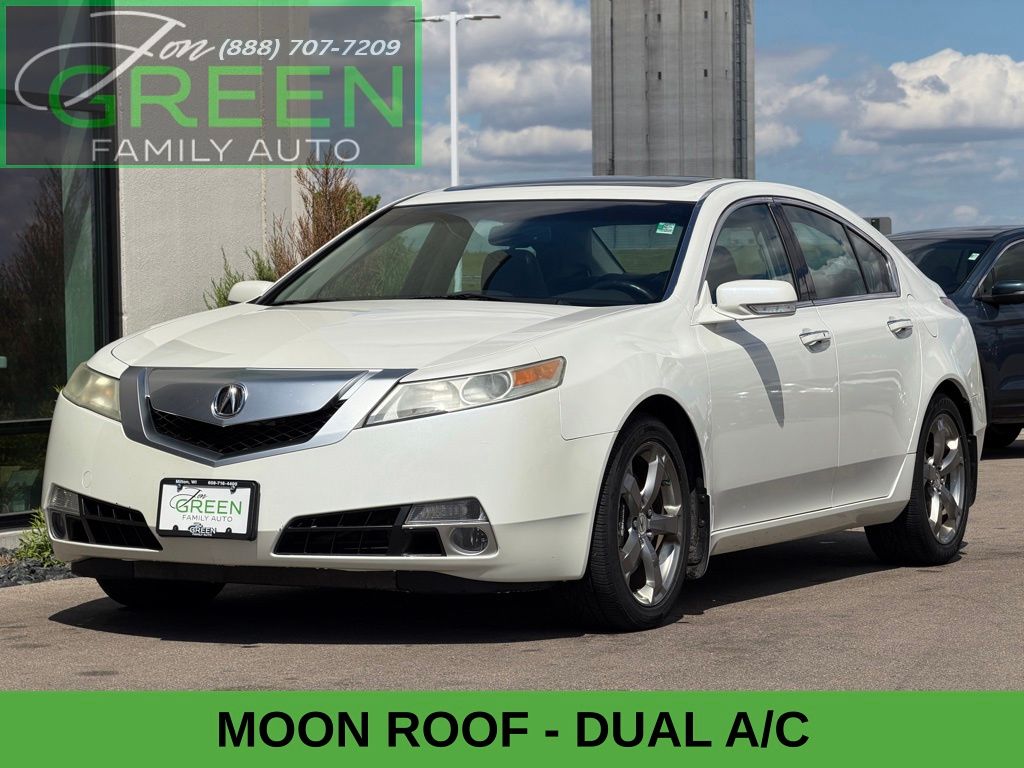 White 2011 Acura TL SH-AWD with Technology Package Sedan All-Wheel Drive 5-Speed Automatic