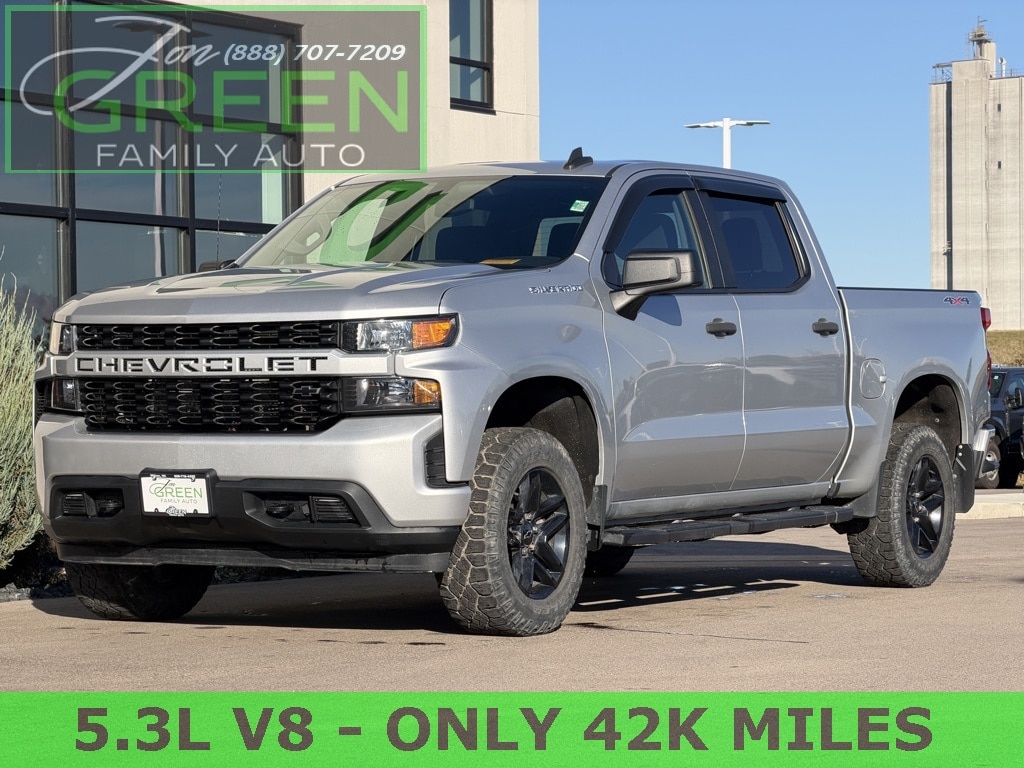 Used 2019 Chevrolet Silverado 1500 Silverado Custom Truck Crew Cab