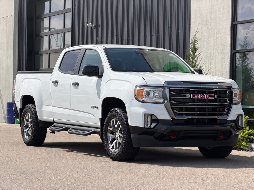 Used 2021 GMC Canyon AT4 w/Leather Truck Crew Cab