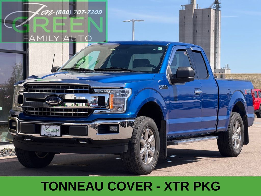 Blue 2018 Ford F-150 Pickup Truck Automatic