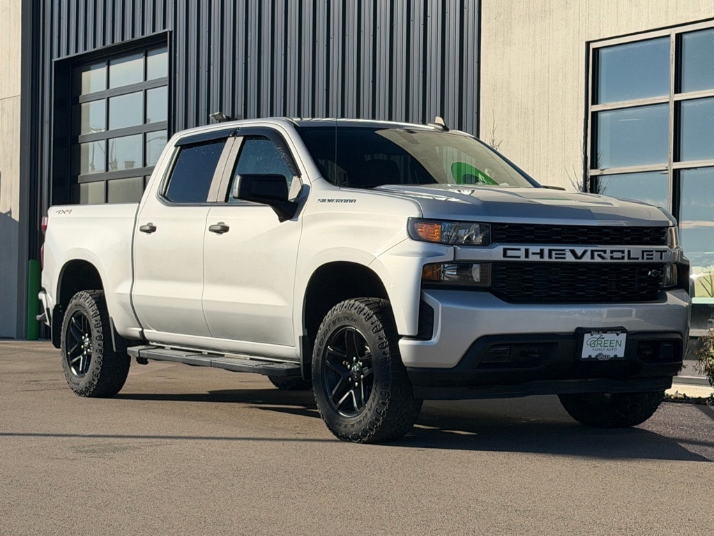 Used 2019 Chevrolet Silverado 1500 Silverado Custom Truck Crew Cab