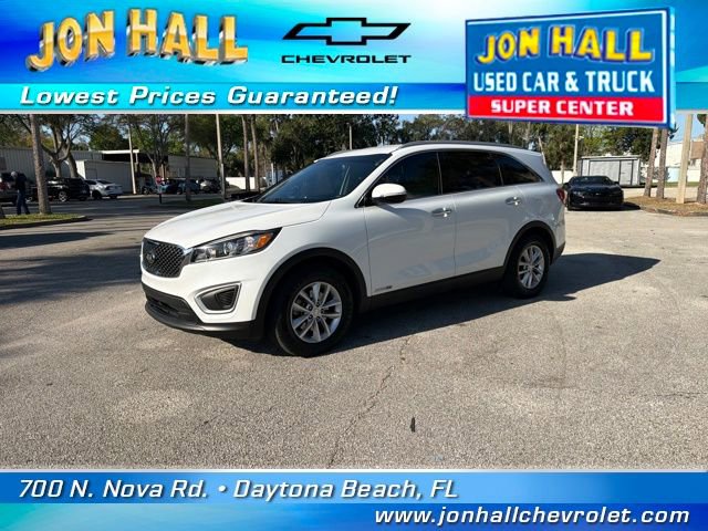Used 2018 Kia Sorento LX with VIN 5XYPGDA5XJG393545 for sale in Daytona Beach, FL