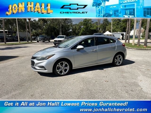 Used 2018 Chevrolet Cruze Premier with VIN 3G1BF6SM4JS600114 for sale in Daytona Beach, FL