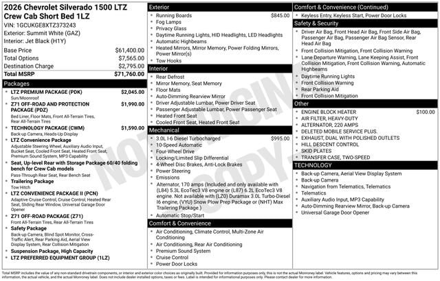 2026 Chevrolet Silverado 1500 LTZ - Photo 4