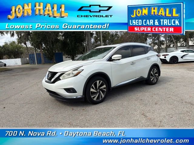 Used 2015 Nissan Murano Platinum with VIN 5N1AZ2MG1FN243711 for sale in Daytona Beach, FL